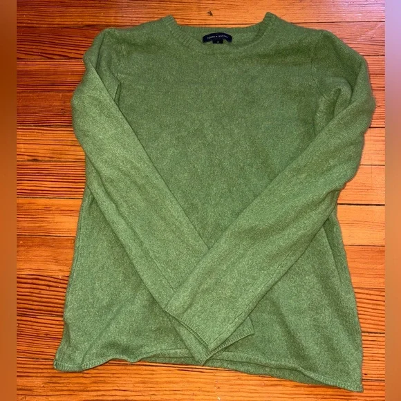 Cashmere Tommy Hilfiger Green Sweater - Picture 3 of 4